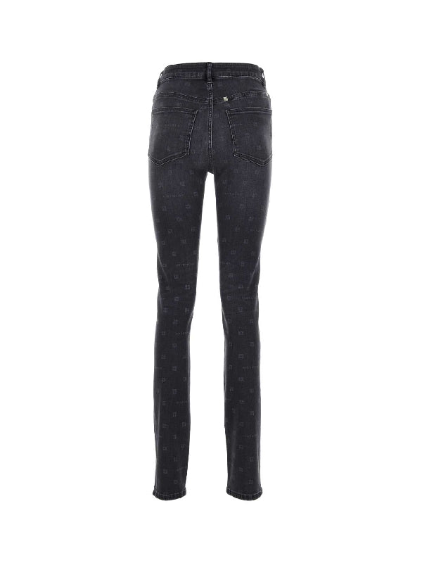 4g Motif Skinny Denim Pants