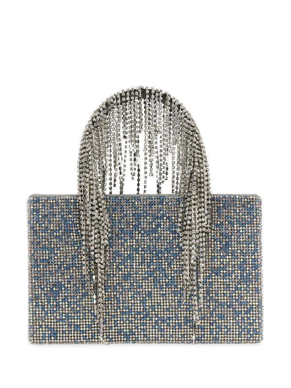 Crystal Fringe Dot Bag