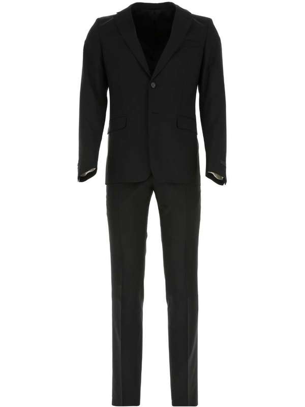 Black Wool Suit