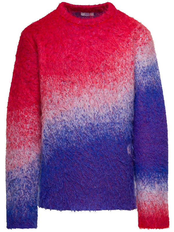 Gradient Mohair Wool Knit