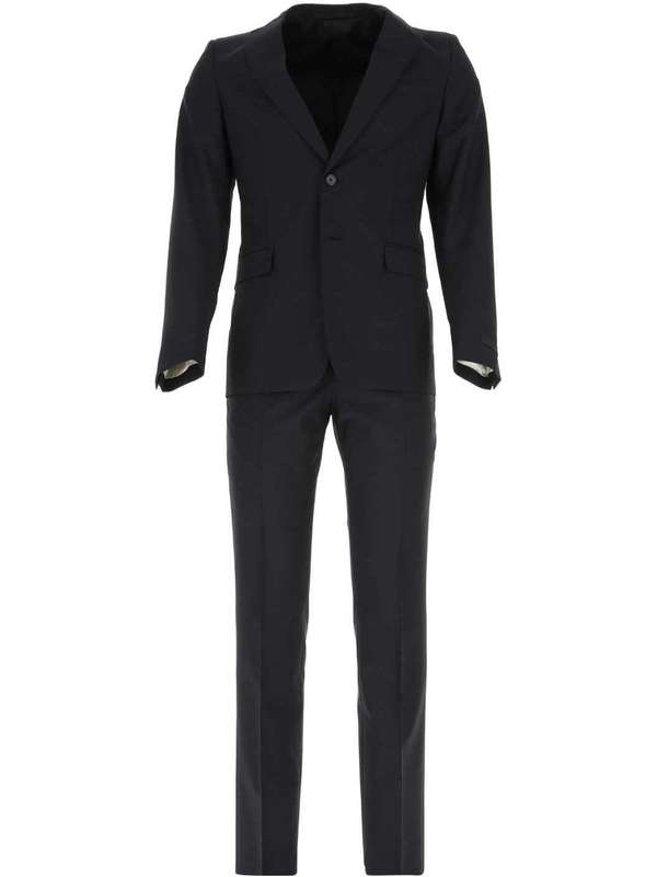 Navy Wool Suit