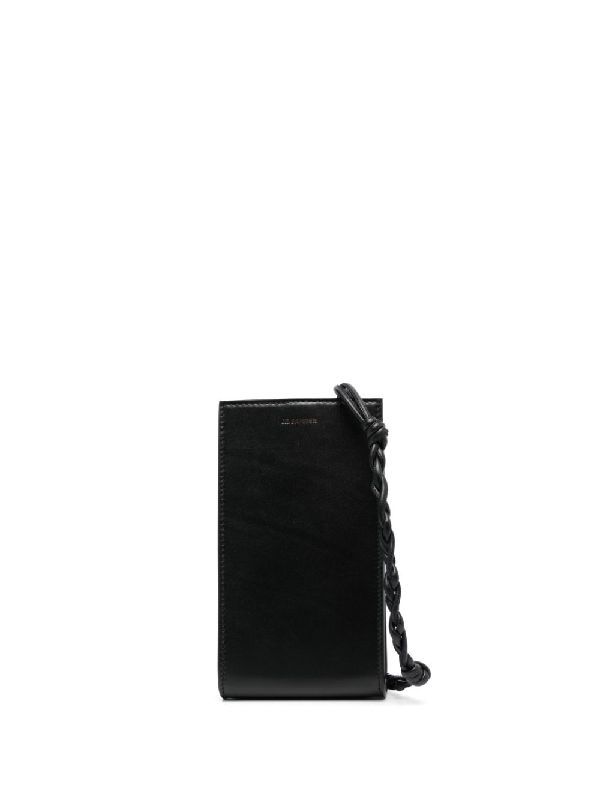 Black Calfskin Tangle Micro Bag