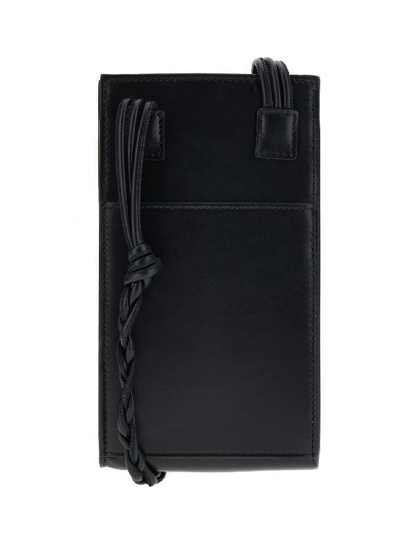 Black Calfskin Tangle Micro Bag