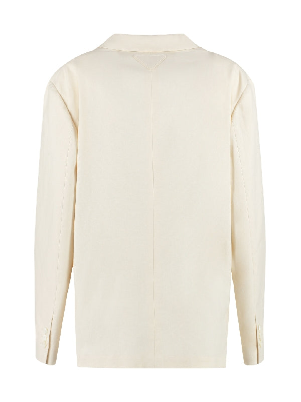 Back Triangle Patch Double Jacket