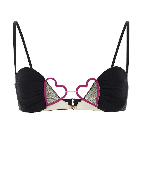 Heart Underwire Underwear Top