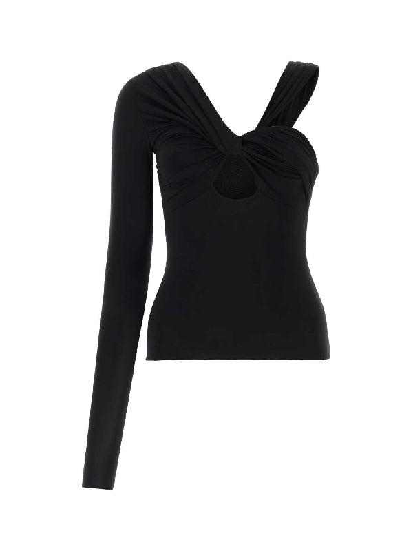 Twist Cutout Asymmetric Top