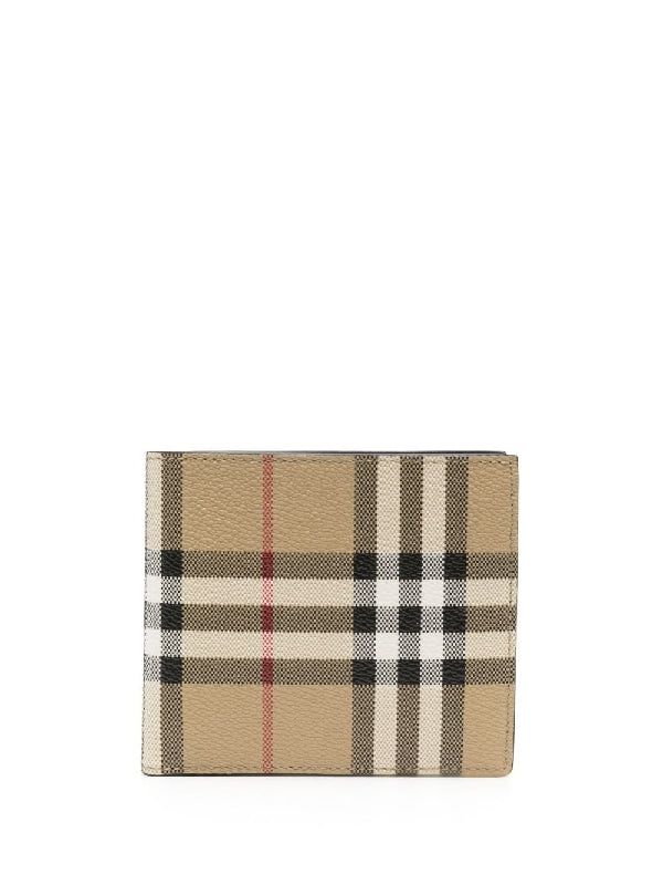 Vintage Check Wallet