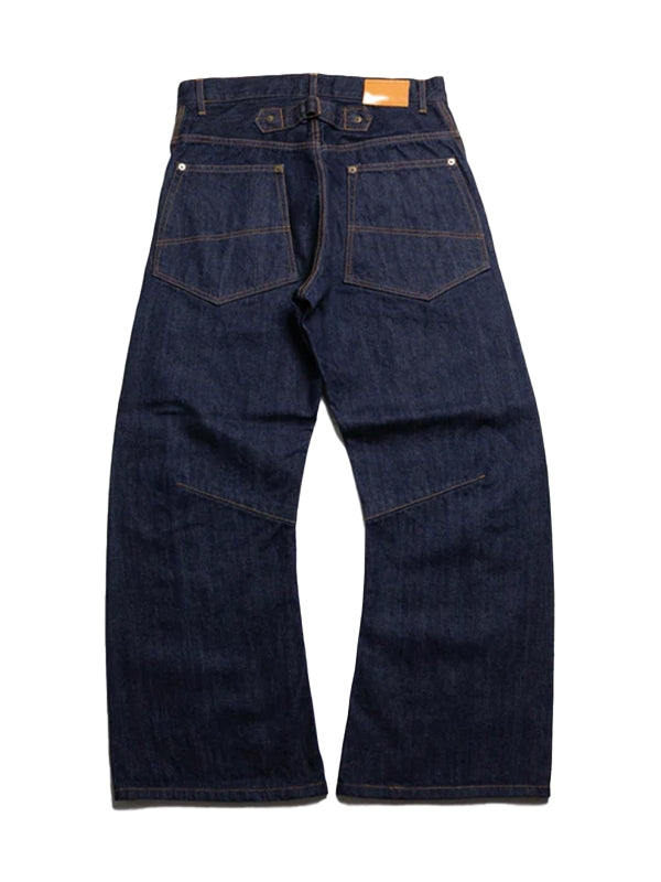 KHOKI 3D cutting denim pants