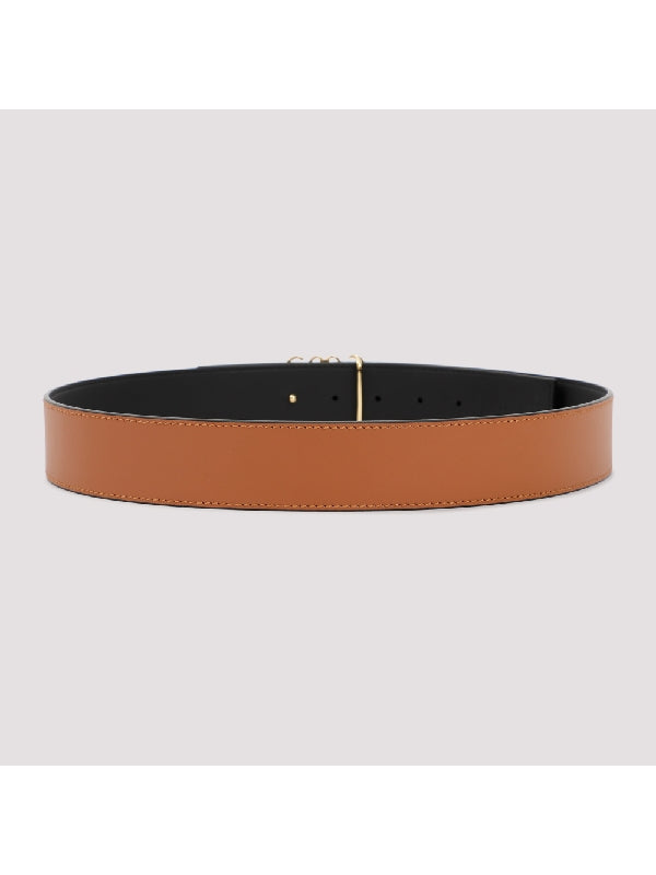 Anagram Buckle Calfskin Belt