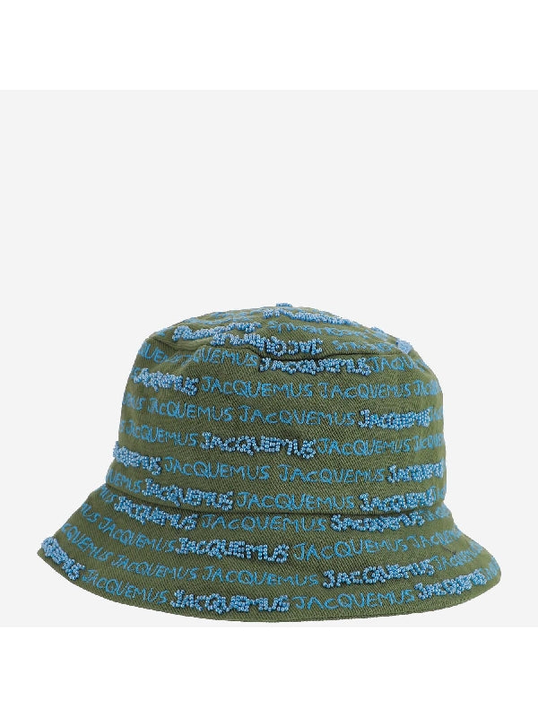 Bordado Bead Logo Embroidery Bucket Hat