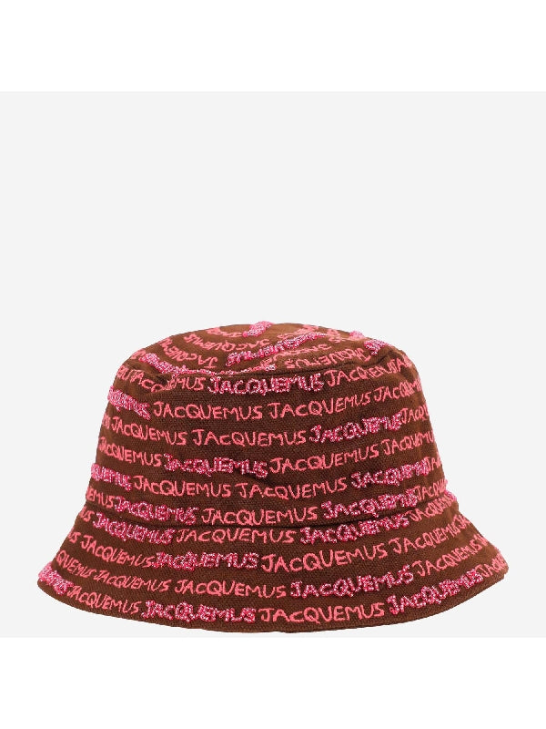 Bordado Bead Logo Embroidery Bucket Hat