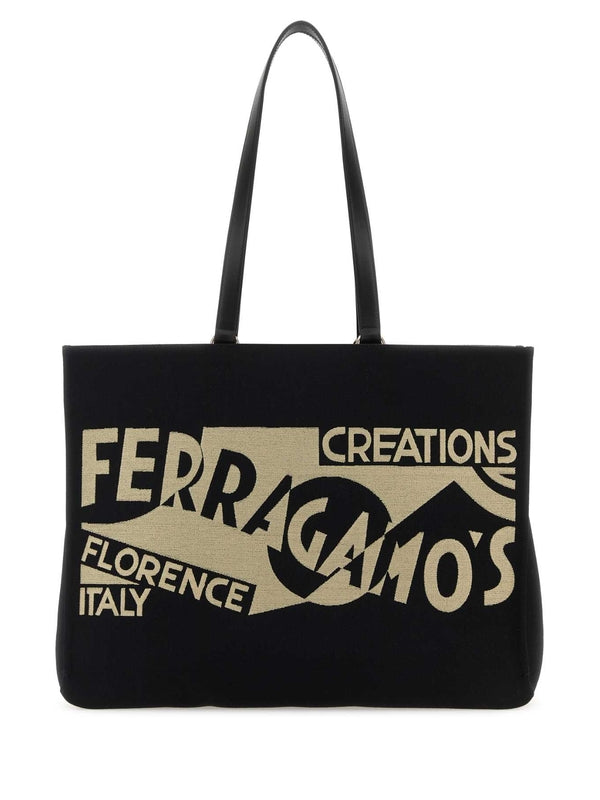 Logo Printing Canvas Large Tote Bag