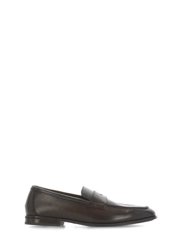 Brown Leather Loafers
