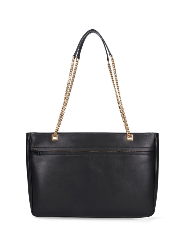 Viva Superstar Leather Chain Tote Bag