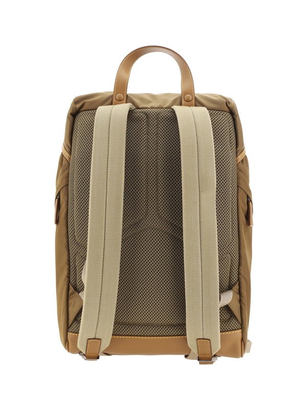 Triangular Logo Nylon Backpack