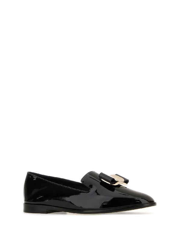 Vara Bow Leather Loafers