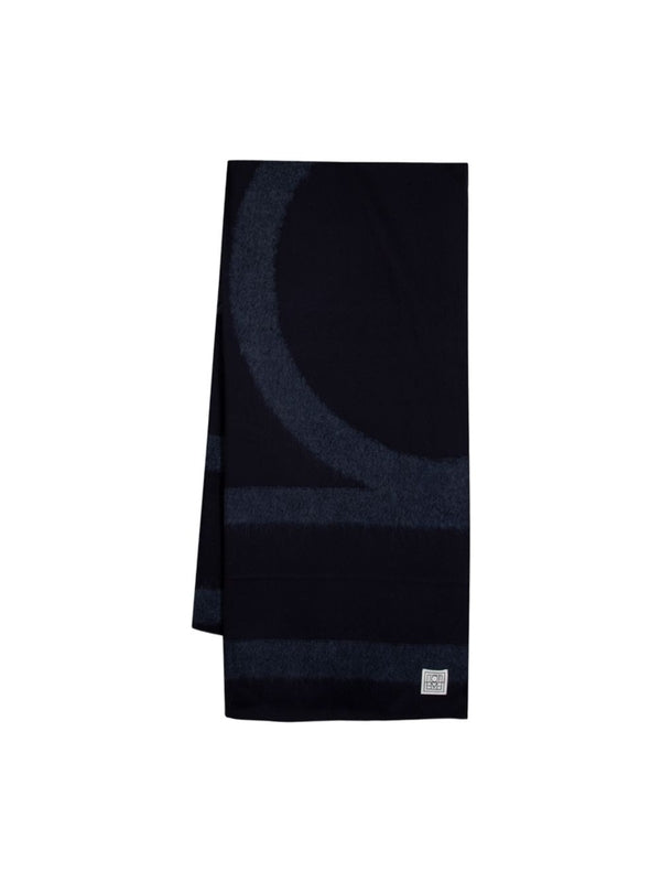 Toteme Navy Wool Mufflers