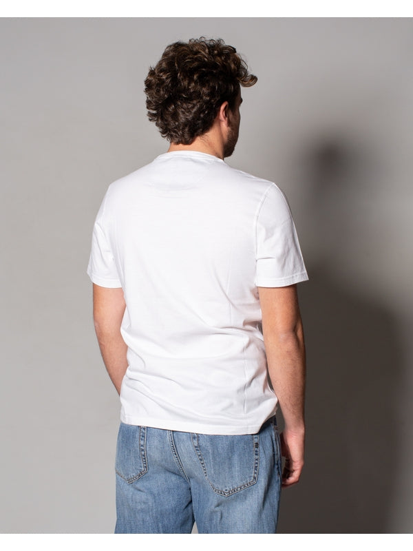 Barbour White Half Sleeve