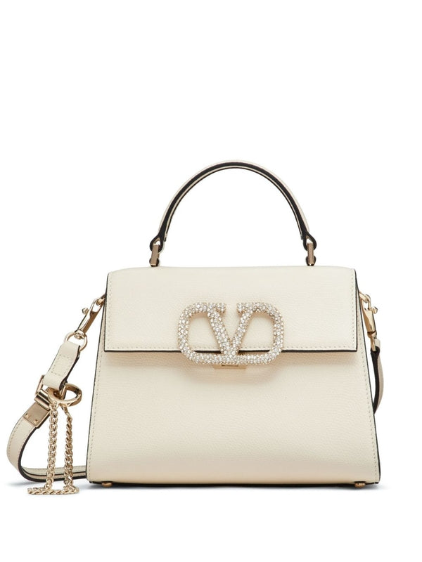 Valentino White Tote Bag