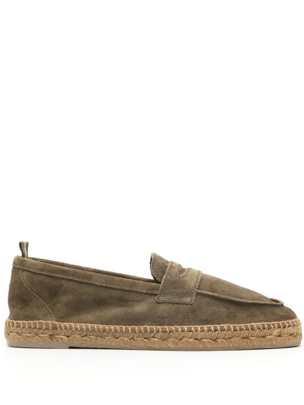 Castaner Green Espadrilles