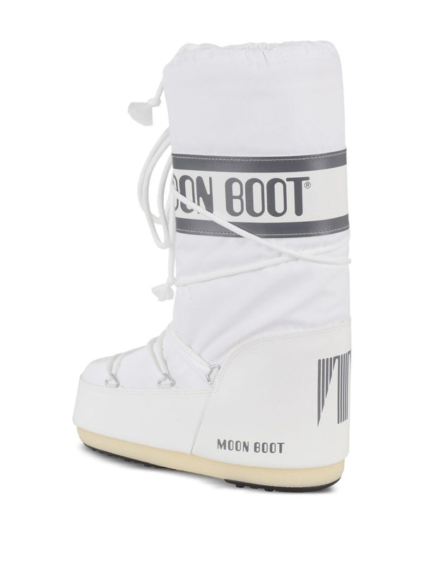 Moon Boot White Middle Boots