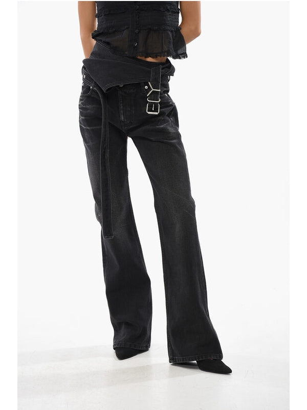 Y/Project Black Denim Pants