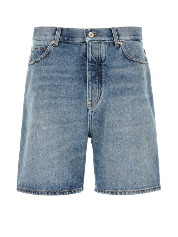 Denim Bermuda Shorts