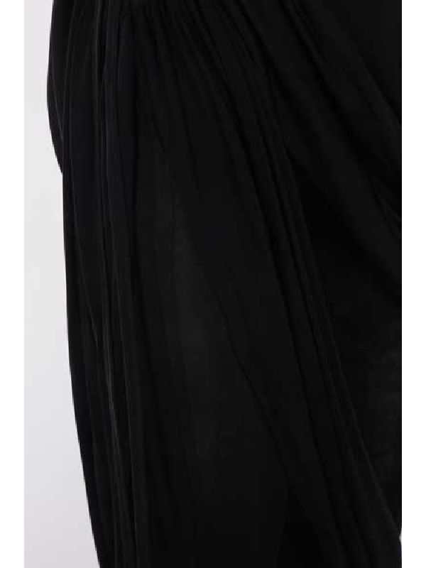 Drape Detail Viscose Pants