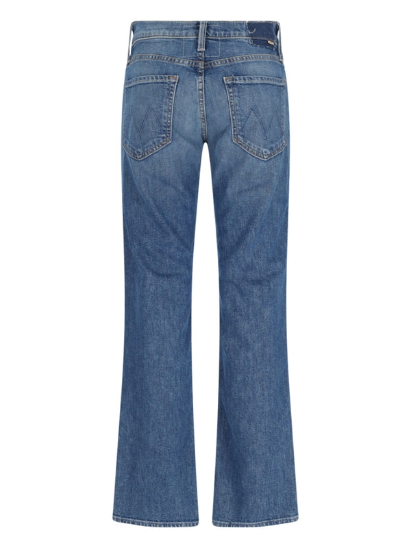 Stretch Cotton Denim Pants