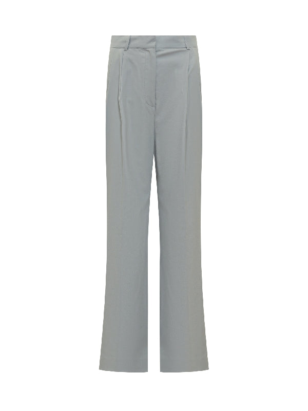 Bright Grey Wool Pants