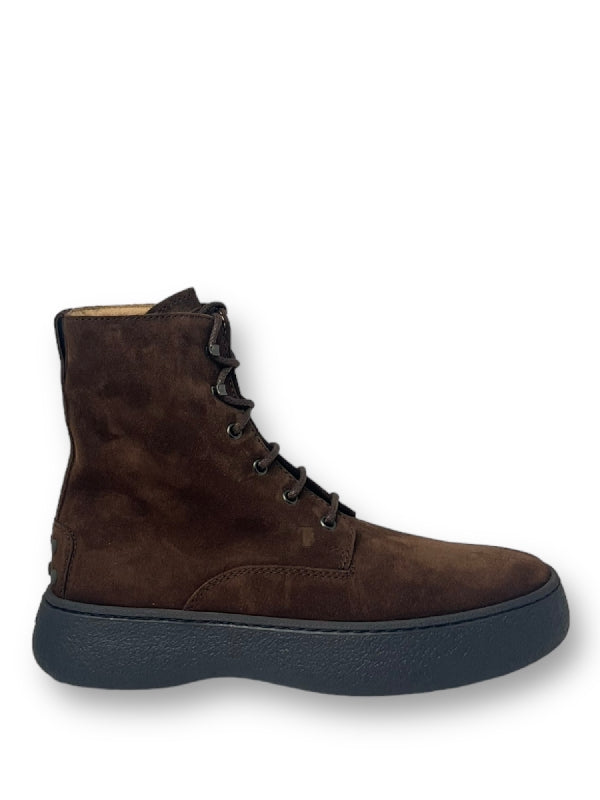 Wg Suede Lace-Up Boots