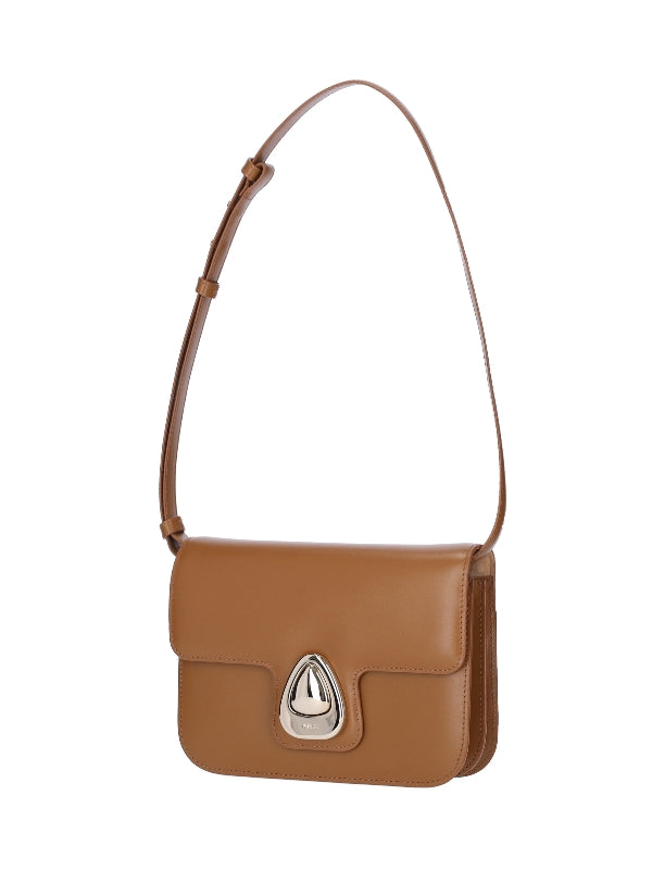 Astra Smooth Leather Small Shoulder Bag