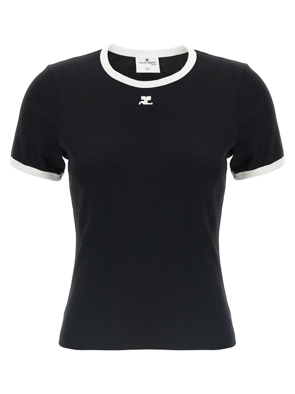 Courrèges Black Half Sleeve