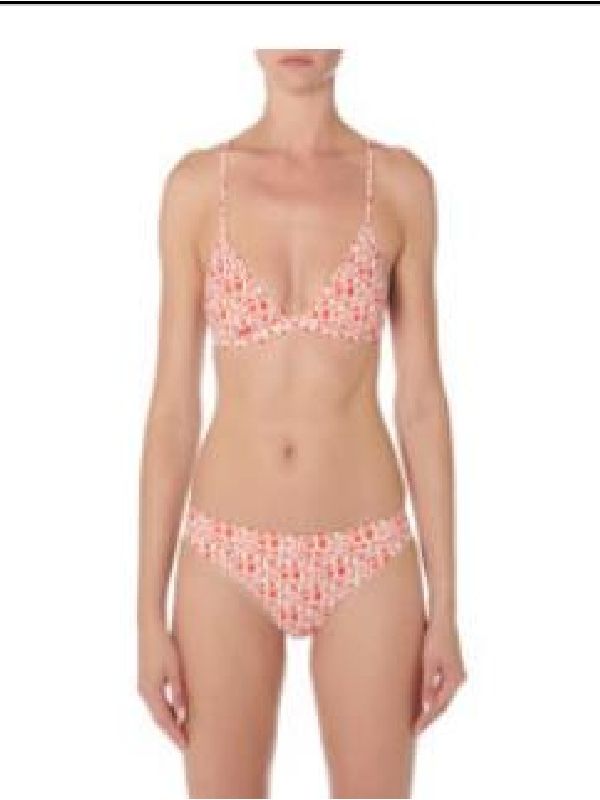 Allover Logo Printing Bikini
  Set