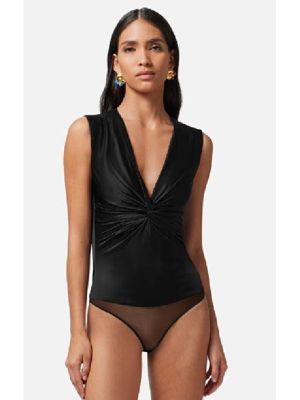 Dua Lipa Knot V-Neck
  Bodysuit