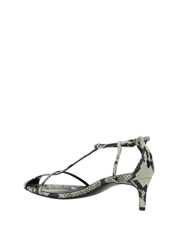 Khaite Beige Sandal Heels