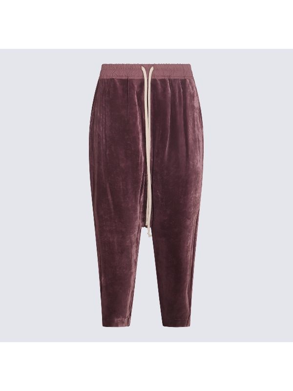 Velvet Drawstring Pants