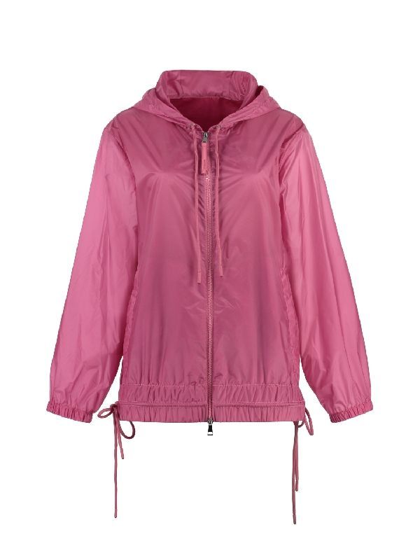 Pointu Drawstring Hood Jacket