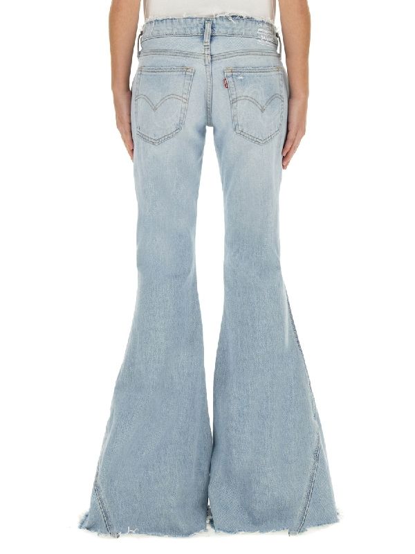 Levi's Distressed Bootcut Denim