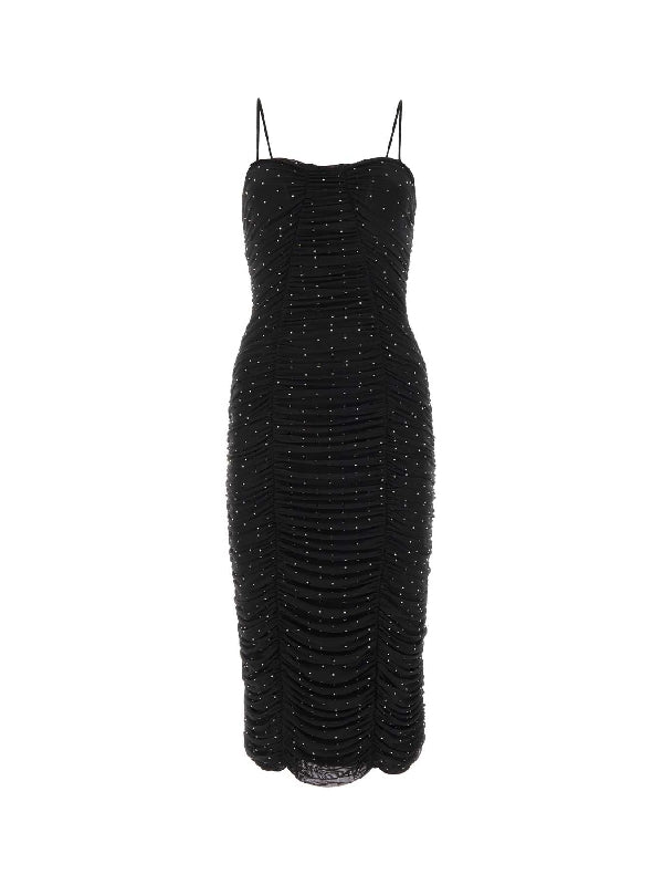 Crystal Beads Embellished Medium Dress