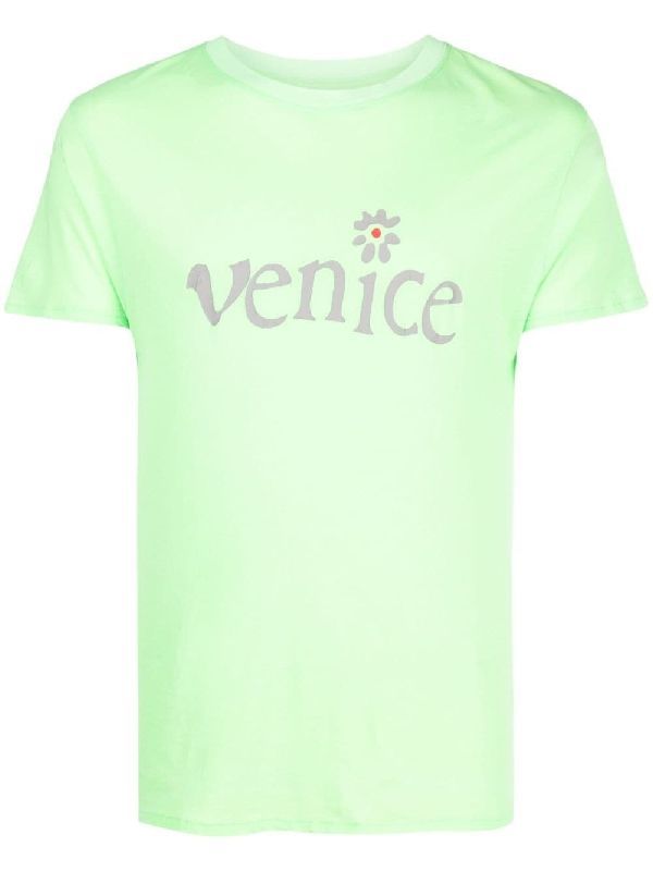 Venice Print Cotton T-Shirt