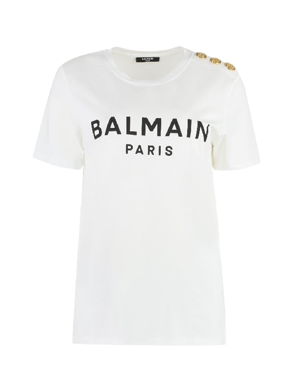 Shoulder Button Logo T-Shirt