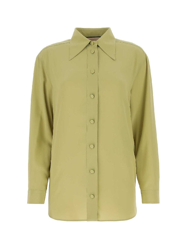 Silk Button-up Shirt