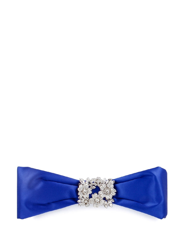 Bouquet Strass Satin Hairband