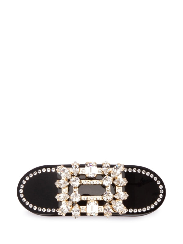 Vivier Jewel Buckle Hairpin