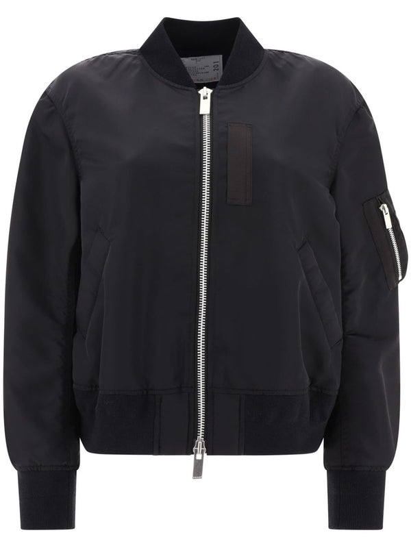 Sakai Black Bomber Jacket