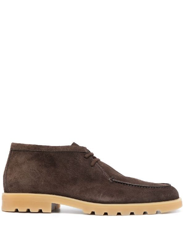 Suede Desert Ankle Boots