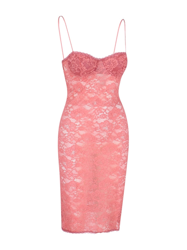 Allover Lace Camisole Dress