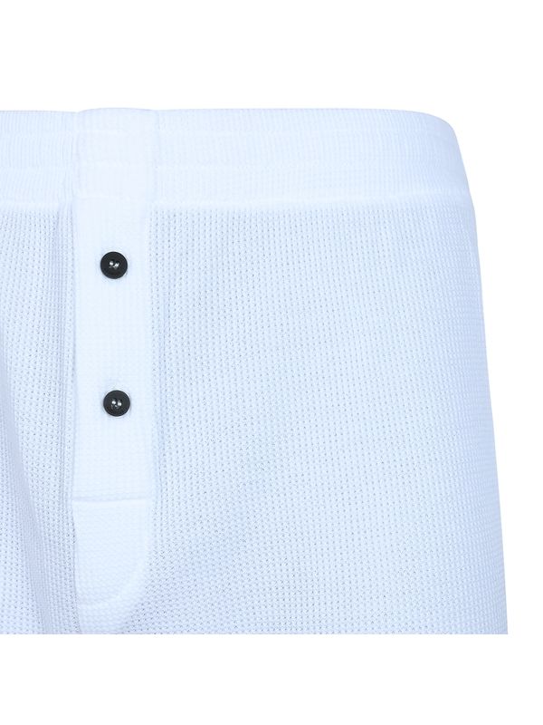 White Cotton Pajama Set