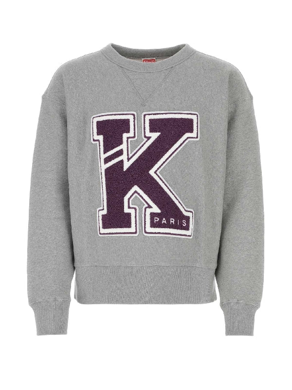 Varsity Logo Patch Sweatshirt